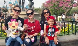 Thanh Thảo vui vẻ đi chơi cùng mẹ và em gái ở Mỹ