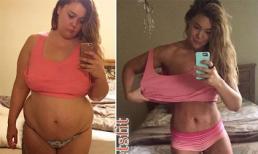 Bà mẹ 31 tuổi giảm 57kg nhờ chăm chụp ảnh 'tự sướng' mỗi ngày