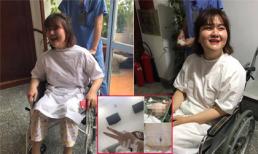 Diễn viên Thủy Tiên gây choáng khi đăng ảnh phẫu thuật cắt bỏ mỡ bụng