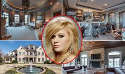 Biệt thự xa hoa như lâu đài của ngôi sao Nhạc Pop Kelly Clarkson