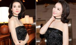 Ngẩn ngơ trước vẻ đẹp như búp bê sứ của MC Thanh Mai ở tuổi 44