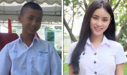 Giới trẻ Thái Lan khoe nhan sắc 'một trời một vực' nhờ dậy thì thành công