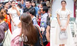 Phạm Hương bị fans 'quây kín' khi tham dự sự kiện tại Hà Nội