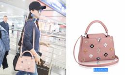 Phớt lờ bị chê xấu, Phạm Băng Băng rạng rỡ đeo túi hiệu 120 triệu tại sân bay