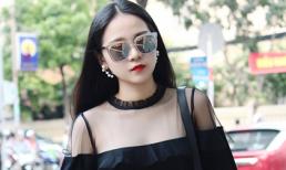 Tam Triều Dâng xinh đẹp đi chọn trang phục để tham dự Fashion Week ở Seoul