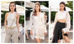 Dàn Hoa hậu, Á hậu Việt nườm nượp kéo nhau đổ bộ thảm đỏ show thời trang