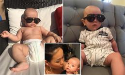 Loạt ảnh ngầu vô cùng đáng yêu của con trai lai Tây Thảo Trang