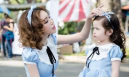 Con gái Elly Trần xinh như búp bê đi hoạt động ngoại khóa với mẹ