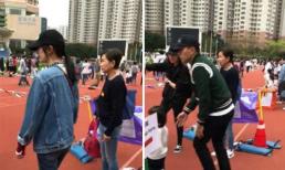 Giữa tin đồn bầu bí, Dương Mịch cùng chồng vui vẻ xuất hiện bên con gái 