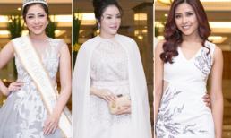 Lý Nhã Kỳ yêu kiều như bà hoàng với đầm trăm triệu 'lấn át' dàn Hoa hậu, Á hậu