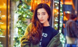 Trái ngược với khi mặc đồ ngủ xuề xòa, Phạm Băng Băng sang chảnh lúc đi mua sắm