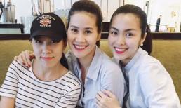 Sau sinh, Tăng Thanh Hà tái xuất với gương mặt thon gọn đến khó tin