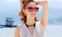 Minh Hằng trẻ trung và sành điệu trên bãi biển