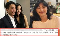 Cường Đô la lên tiếng bênh vực Hạ Vi khi bị chê 'kém sắc'?