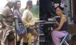 'Cười té ghế' trước những hình ảnh hậu trường của phim cổ trang Trung Quốc