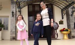 Hồng Nhung đưa hai con tới Đà Lạt mừng sinh nhật