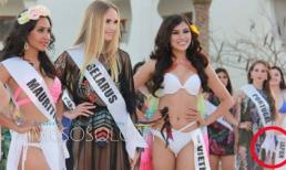 Tại sao Nguyễn Thị Thành lại đeo dải băng 'From Vietnam' ở vị trí 'lạ'? 