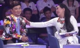 NSND Thu Hiền ngượng ngùng xin lỗi trên sóng truyền hình vì gọi Quang Linh là 'cô'