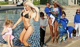 Đẻ 5 con trong 6 năm, bà mẹ trẻ bị nghi ngờ giả mang bầu vì có thân hình quá 'nuột'