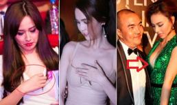 Tuyệt chiêu 'che chắn vòng một' của mỹ nhân Việt khi diện váy áo quá gợi cảm