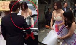 Đám cưới về làng gây tắc nghẽn, dân làng ngã ngửa khi thấy phù dâu xuất hiện