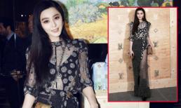 Phạm Băng Băng khoe chân thon với đầm ren xẻ tà gợi cảm