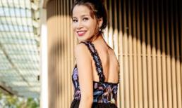 'Gái một con' Bảo Trúc mặc gợi cảm nhưng tinh tế với đầm hở lưng