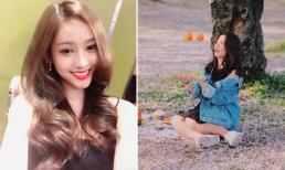 Hot girl và hot boy Việt 14/4/2017: Thúy Vi xinh đẹp với mái tóc nhuộm mới, Mẫn Tiên đi ngắm hoa anh đào cùng bạn