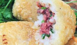 Xôi nếp trắng bọc pa tê ngon giòn siêu ngon 