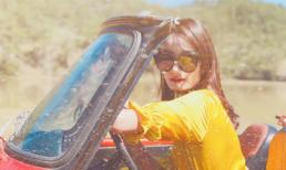 Lê Thúy 'diễn sâu' khi được chồng chụp ảnh cho