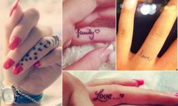 40 hình xăm sành điệu trên ngón tay... nhỏ thôi nhưng cực dễ thương!