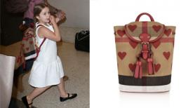 Bé Harper gây sốt với cả 'cây' hàng hiệu