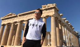 Đàm Vĩnh Hưng sành điệu khi đi du ngoạn ở trời Tây