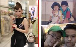 Hot girl và hot boy Việt 23/4/2017: Midu trông già dặn với kiểu tóc lạ, Phan Thành khoe ảnh lúc nhỏ cùng em trai