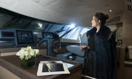 Lý Nhã Kỳ đẹp kiêu sa trong du thuyền triệu đô dát vàng tại Hongkong