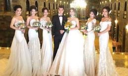 Lâm Chi Khanh chụp ảnh cưới nhưng dàn phù dâu 'cướp' hết sự chú ý