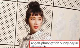  Sau khi được khen nói tiếng Anh tốt không lâu, Angela Phương Trinh lại bị bắt lỗi