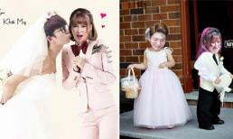 'Cười ngất' trước loạt ảnh cưới của Khởi My và Kelvin Khánh được fans ghép tặng
