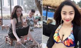 Hot girl và hot boy Việt 2/5/2017: Tâm Tít vui vẻ đi chơi cùng chồng con, Vicky Thạch khoe vòng một khủng