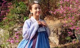 MC Vân Hugo xinh đẹp khi diện hanbok ở Hàn Quốc