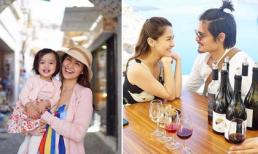 Gia đình mỹ nhân đẹp nhất Philippines hạnh phúc đi du lịch ở đảo Santorini