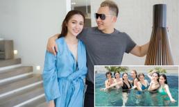 Vũ Khắc Tiệp cùng dàn mẫu nóng bỏng ghi hình cho Đêm hội chân dài 11