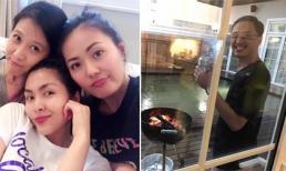 Vợ chồng Tăng Thanh Hà 'trốn' con tụ tập bạn bè dịp cuối tuần