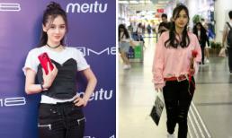 Nhìn Angela Baby lên đồ giản dị mà hợp dáng, ai nấy đều khen trẻ như gái 18