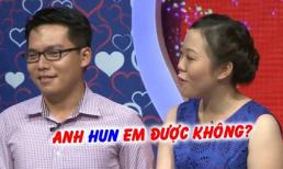 Quyền Linh - Cát Tường 'tá hỏa' với cô gái đòi bạn trai hôn mình ngay lần đầu gặp mặt