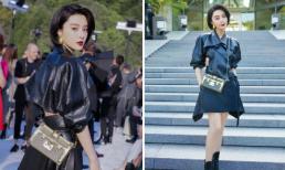 Phạm Băng Băng 'chất lừ' với kiểu tóc ngắn cá tính và trang phục đen sành điệu