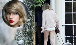 Sau thời gian 'ở ẩn', Taylor Swift lộ diện với trang phục quần siêu ngắn hớ hênh
