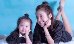 Elly Trần xinh đẹp, diện đồ đôi cùng con gái Cadie Mộc Trà
