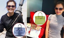 Lưu Đào sành điệu và 'chịu chơi' đồ hiệu không kém bạn thân Lâm Tâm Như