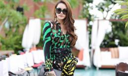 Trang Nhung lại đẹp phát hờn với cả cây hiệu trăm triệu